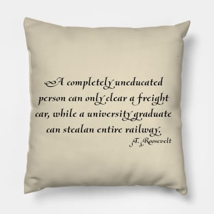 T. Roosevelt Pillow