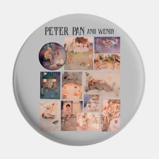 Peter Pan, Neverland Wendy Darling - Captain Hook, Tinker Pin