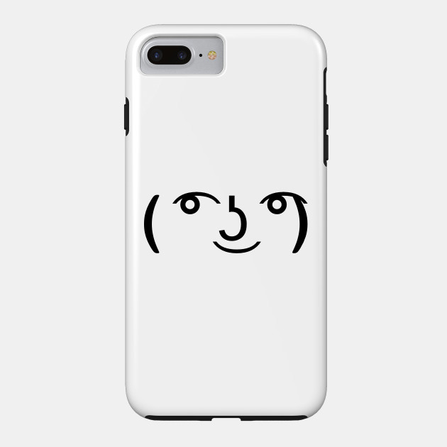ʖ Lenny Face Funny Meme Text Lenny Face Funda Para