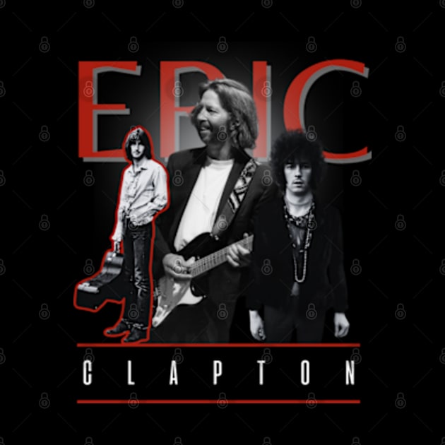 Eric clapton +++ 70s retro style by TelorDadar