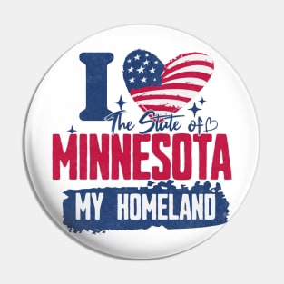 Minnesota my homeland Pin