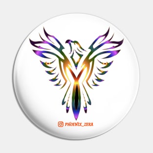 Phoenix_Zera Rainbow Phoenix Pin