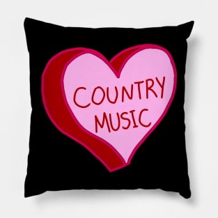 Country Music Lover Pillow