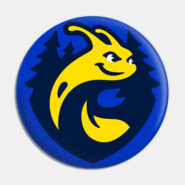 Santa Cruz Mascot Logo Pin by shaghan