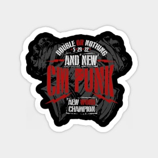 CM Punk New AEW Championship Magnet