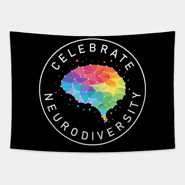 Celebrate Neurodiversity Tapestry by stuffbyjlim