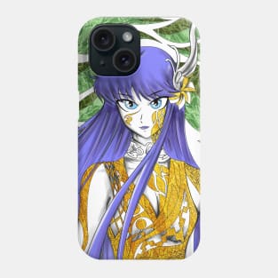 saori kido the athena god saint in saint seiya Phone Case