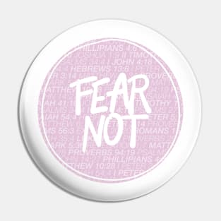 Fear Not Bible Verses Christian Scripture Pin