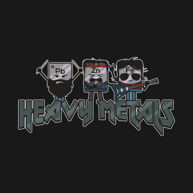 Heavy Metals Chemistry Band by yeoys