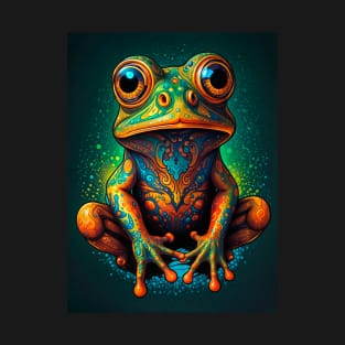 Psychedellic frog T-Shirt