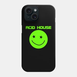 ACID HOUSE MUSIC - collector from the 90s green fluo edition Phone Case