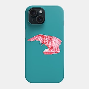 Omniscient Red Raven Phone Case