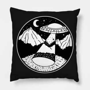 Alien ship Pillow