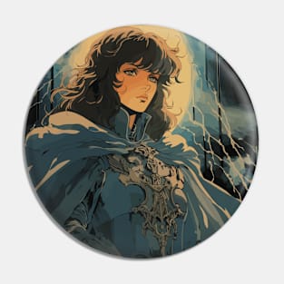 Anime Knight Pin
