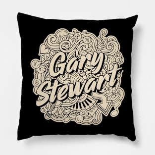 Gary Stewart - Vintage Pillow