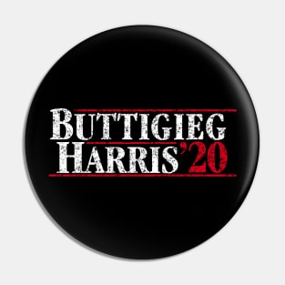 Pete Buttigieg 2020 and Kamala Harris on the one ticket Pin