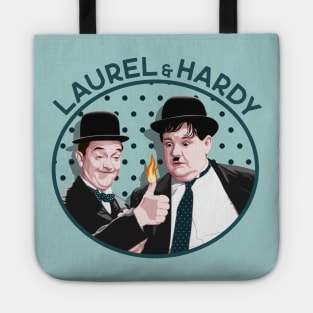 Laurel & Hardy - Give Me a Light (V2) Tote