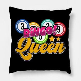 Bingo Queen T shirt For Women Pillow