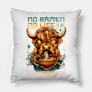 No Ramen No Life, Cute Animal Pillow