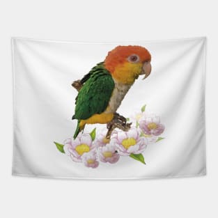 White-bellied Parrot Tapestry