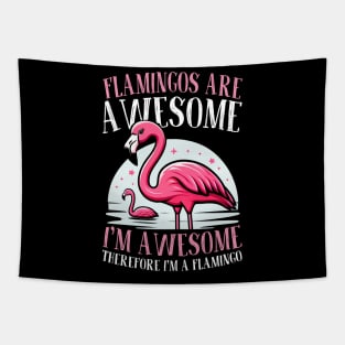 Majestic Mingle Flamingo Majesty, Celebrate Nature's Elegant Creatures Tapestry