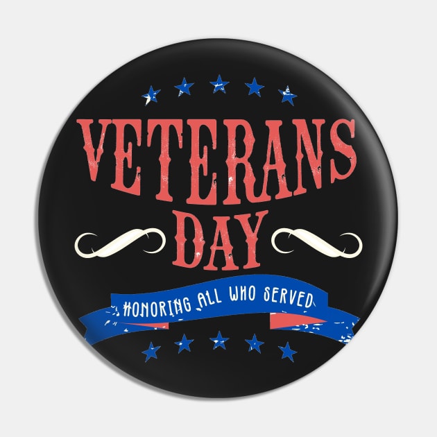 New Veterans Day Pin by Natural01Art