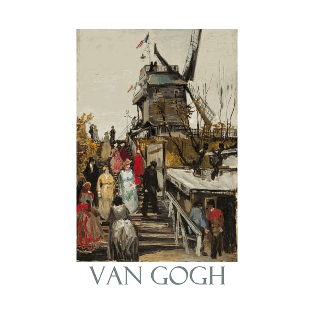 Moulin de Blute Fin by Vincent van Gogh by Naves