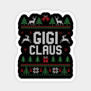 Gigi Claus - Ugly Christmas Sweater Magnet