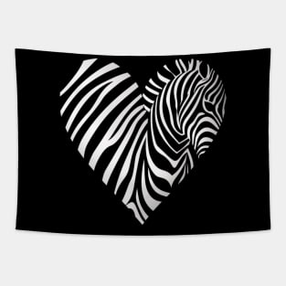 Zebra Kings of Kilimanjaro Tapestry