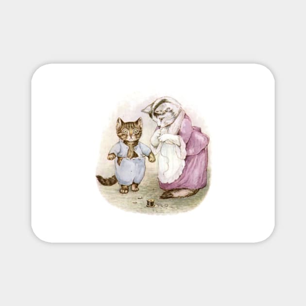 Beatrix Potter ~ Chubby Tom Kitten Magnet by QualitySolution