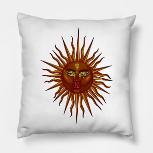 La Sol The Sun Lotería Pillow