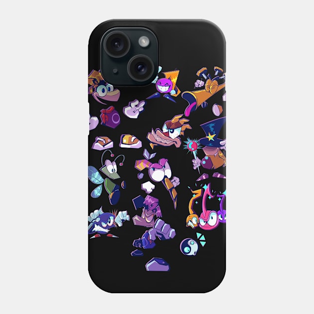 Rayman 1! Phone Case by Fluffbot's Lair