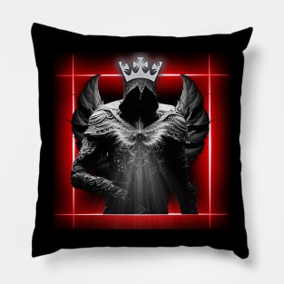 Shadowed Crown - Neon Pillow