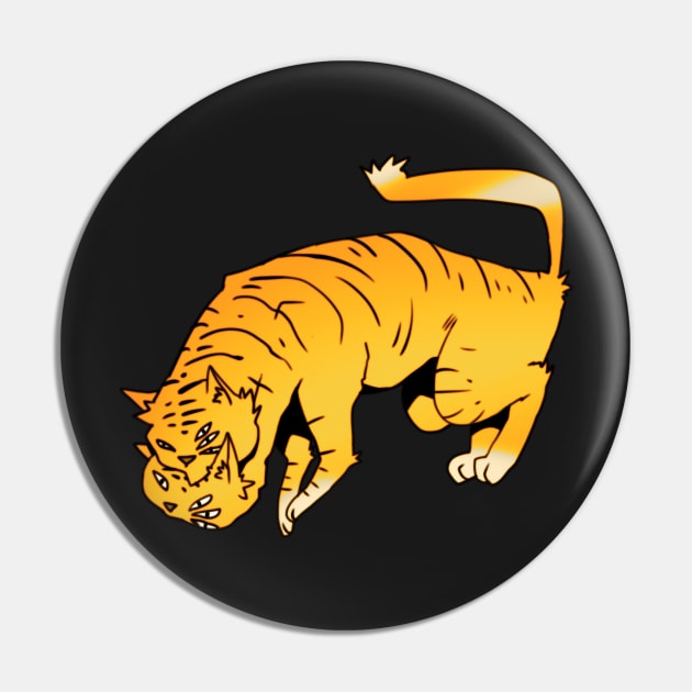 Gemini Tiger Pin by ludicneeds