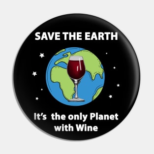 Save the Earth Pin