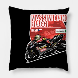 Massimiliano Biaggi 1994 Brno Pillow