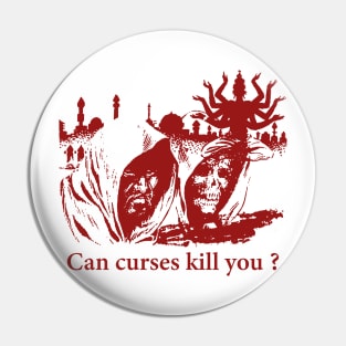 Curses - Vintage Design Pin