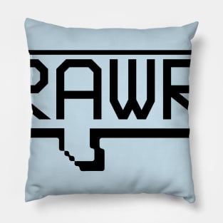 Say Rawr Pillow