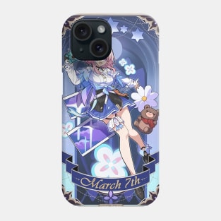 March 7th Revelation Card Honkai Star Rail Phone Case