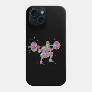 Male deadlift pick Phone Case