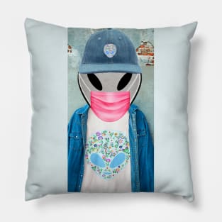 Responsible Alien Pillow