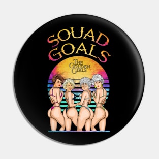 Golden Girls - Squad Goals Summer Pin