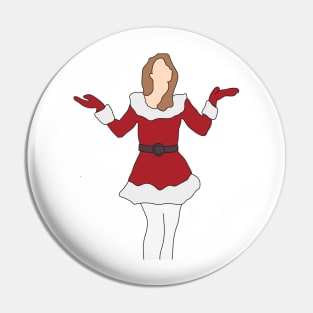 Mariah Carey All I Want For Christmas Is Snow Pin