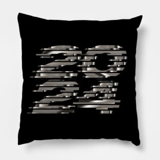 2024 - chrome finish Pillow