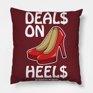 Deals On Heels Business Woman High Heels Pillow