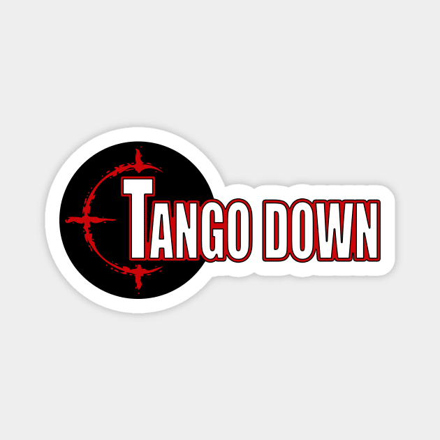 Tango Down Magnet by Doc Multiverse Designs
