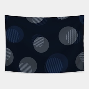 Blue circle Tapestry