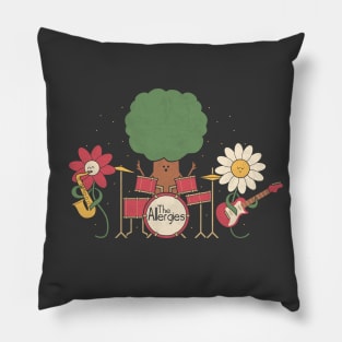 The Allergies (Dark) Pillow