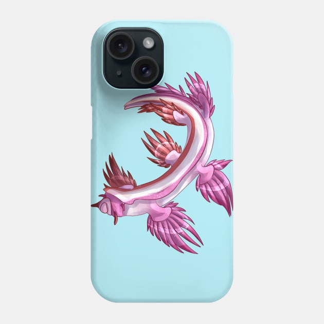 Lesbian Nudibranch Phone Case by candychameleon