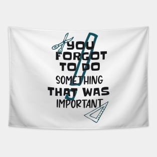 Homework Teacher School Funny Quote Tapestry